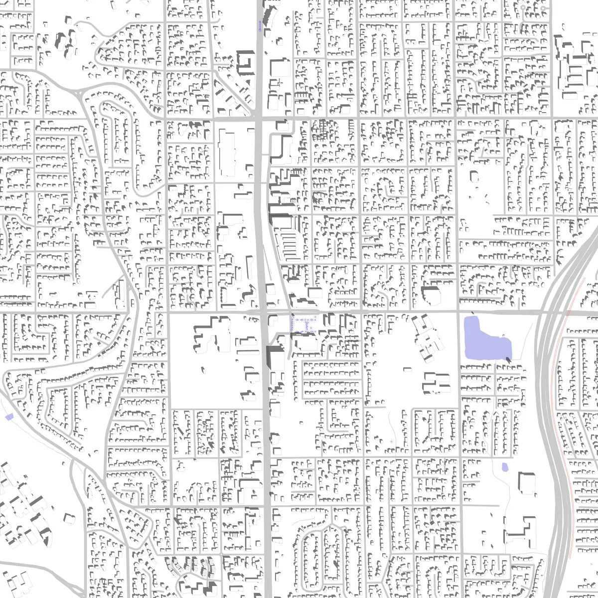 Shoreline site plan (2.5 km)