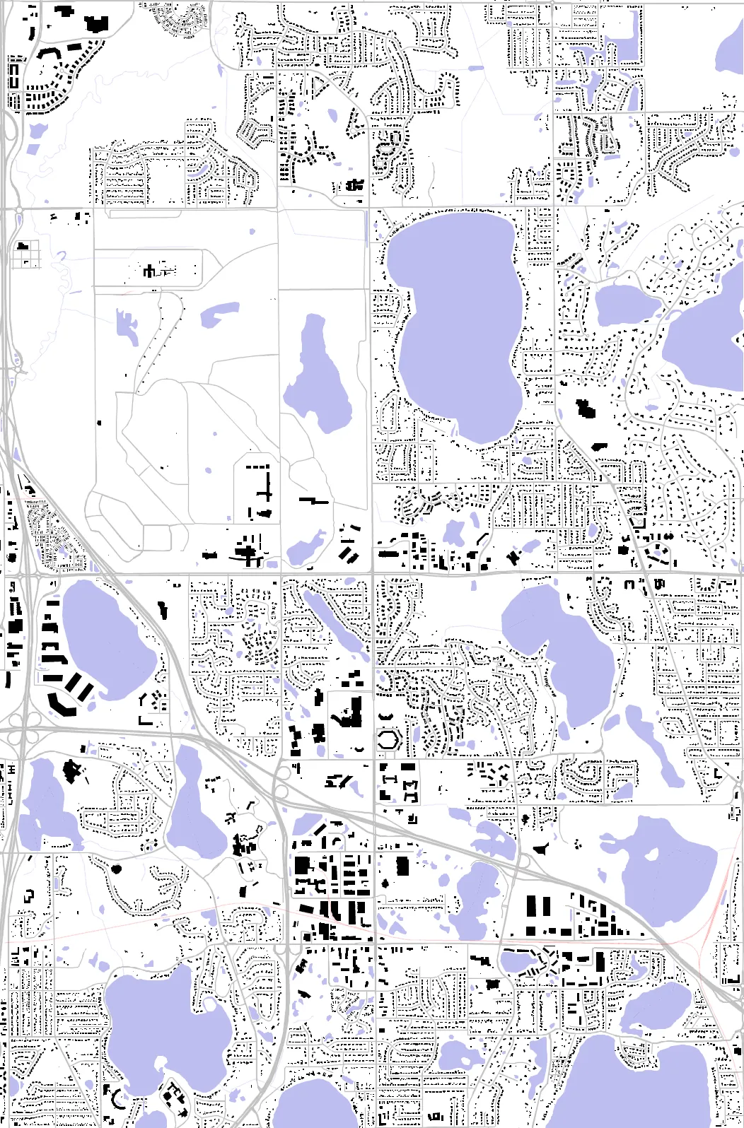 Shoreview figure ground plan
