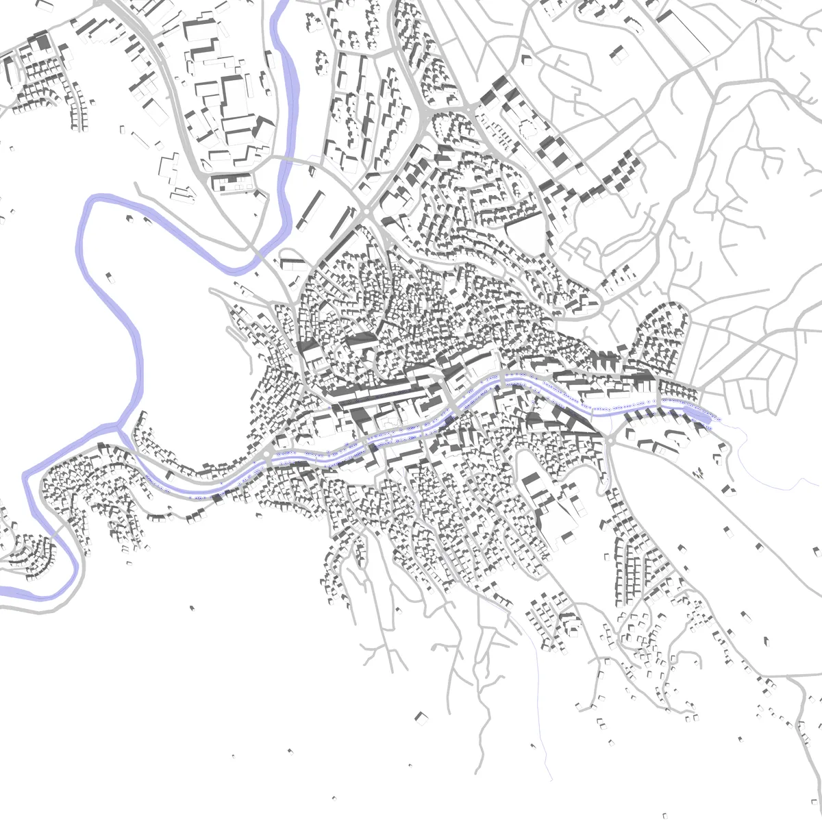 Štip site plan (2.5 km)