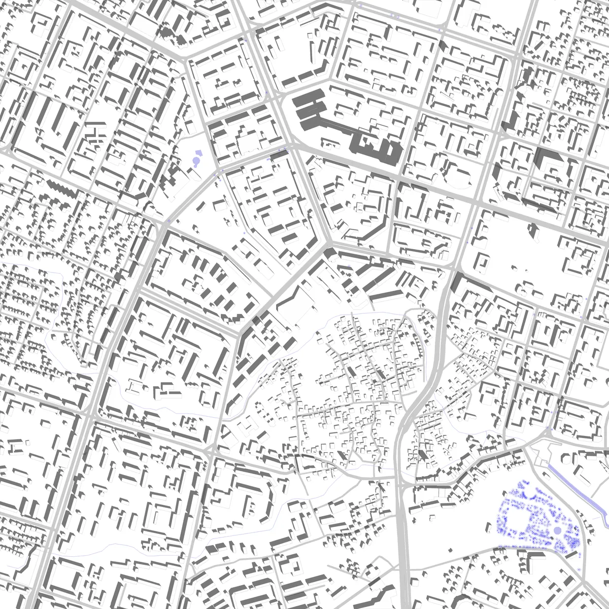 Shymkent site plan (2.5 km)