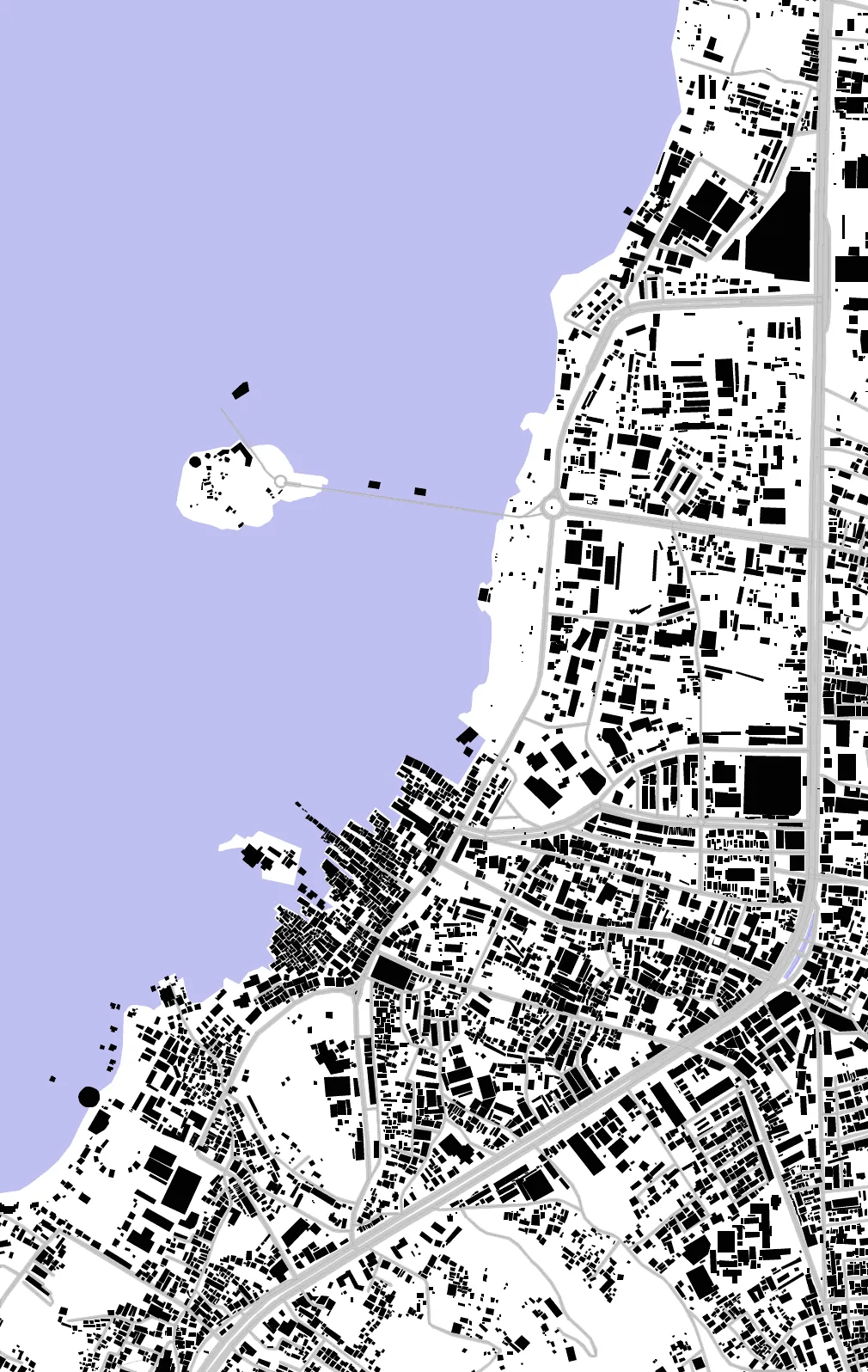 Si Racha figure ground plan
