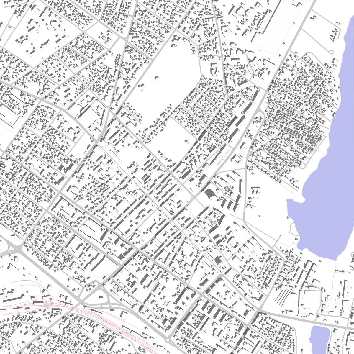 Šiauliai site plan (2.5 km)