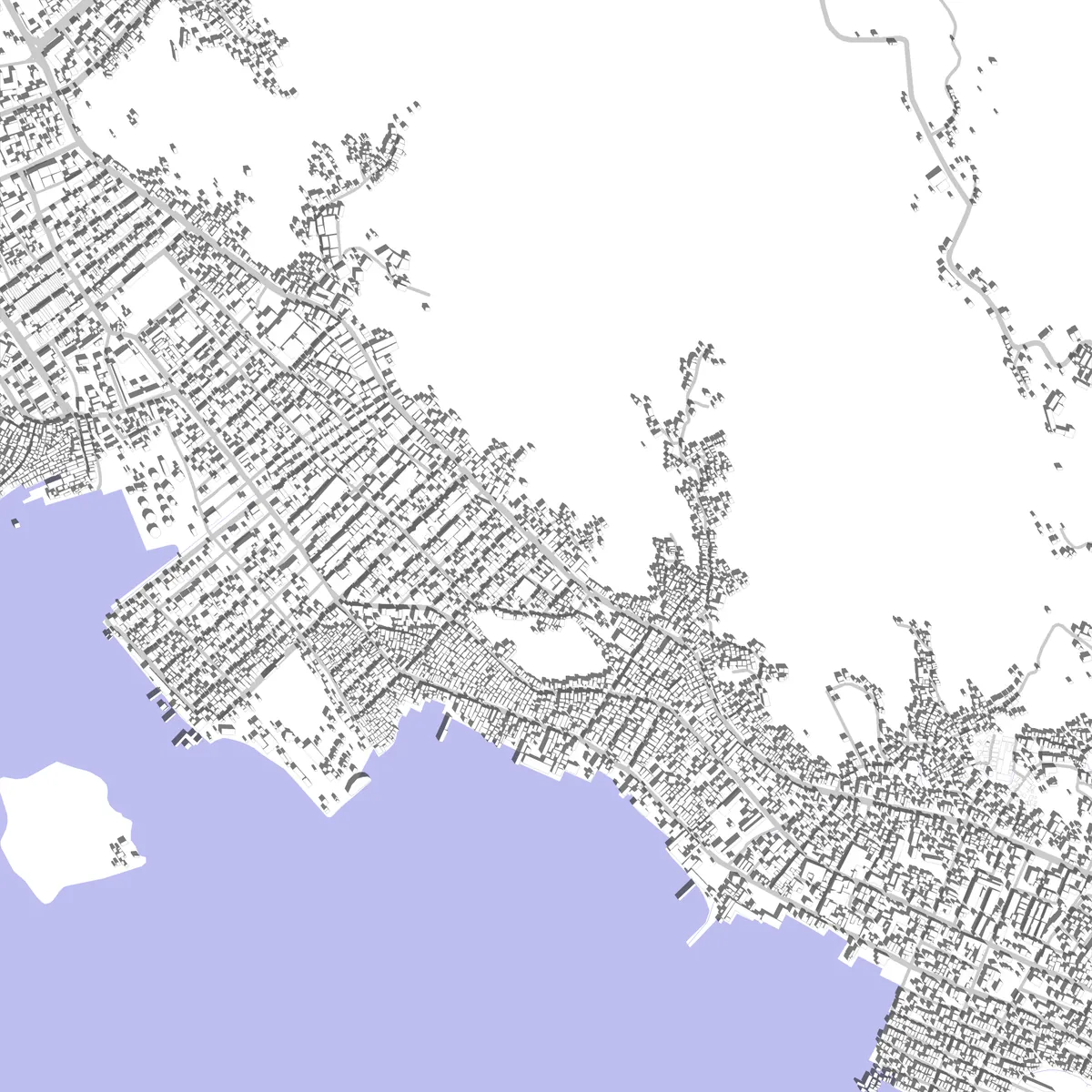 Sibolga Utara site plan (2.5 km)
