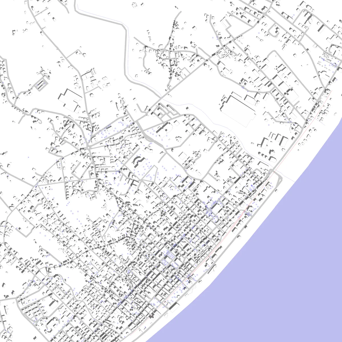 Siderno site plan (2.5 km)