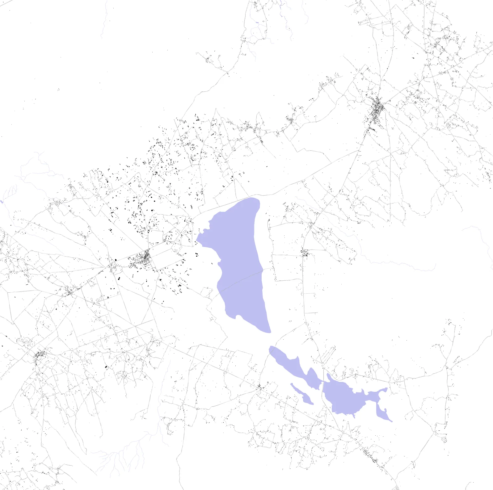 Sidi Bouzid figure ground plan