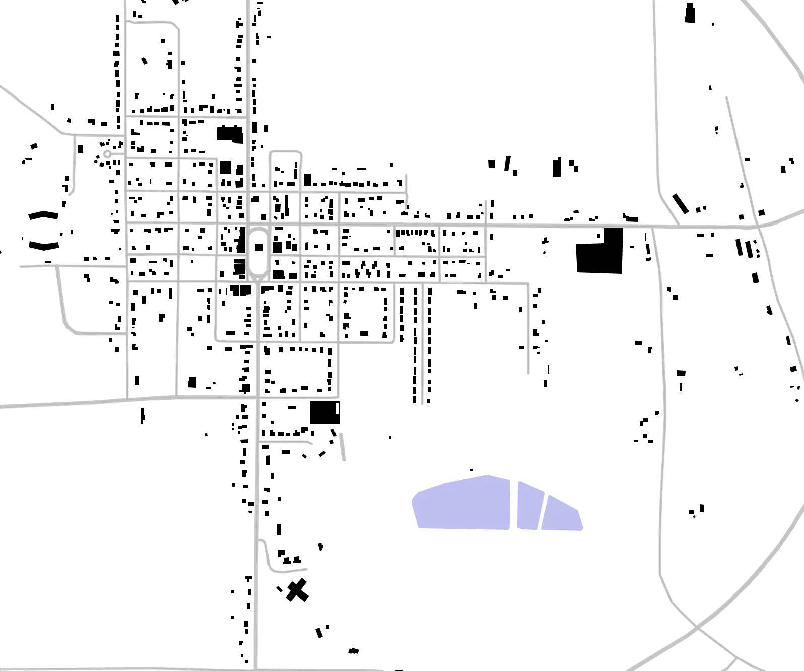 Sidney figure ground plan