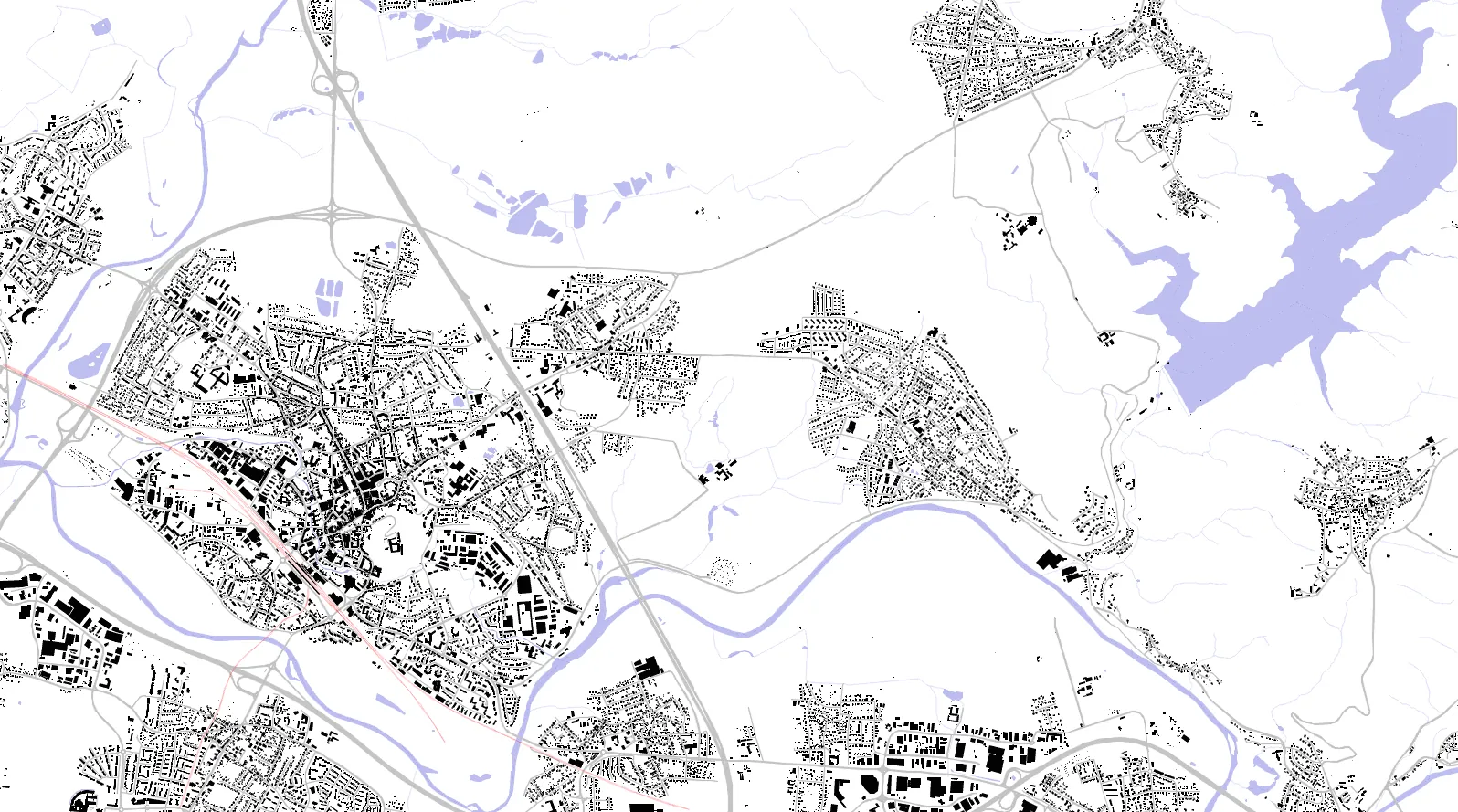 Siegburg figure ground plan