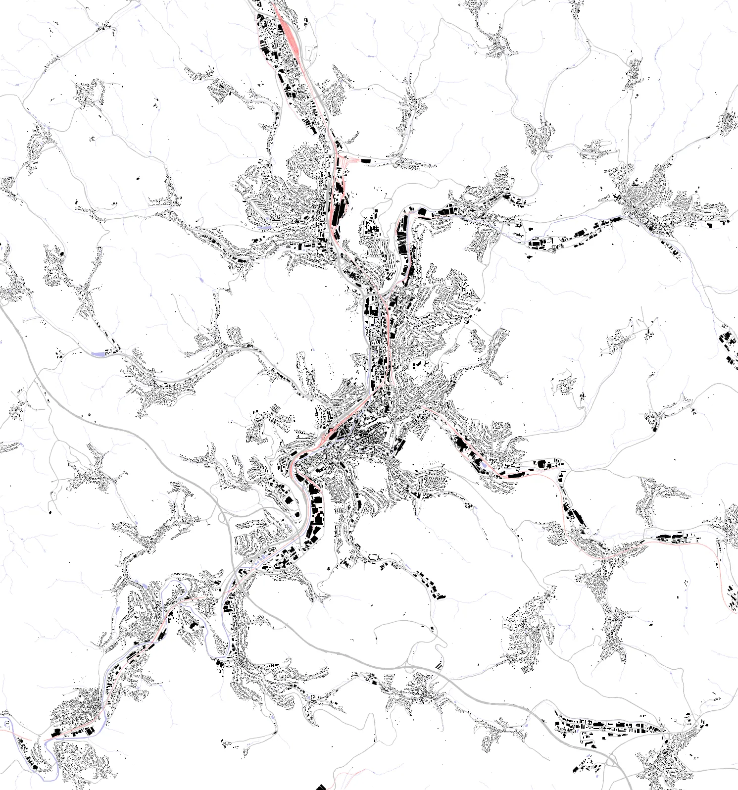 Siegen Schwarzplan