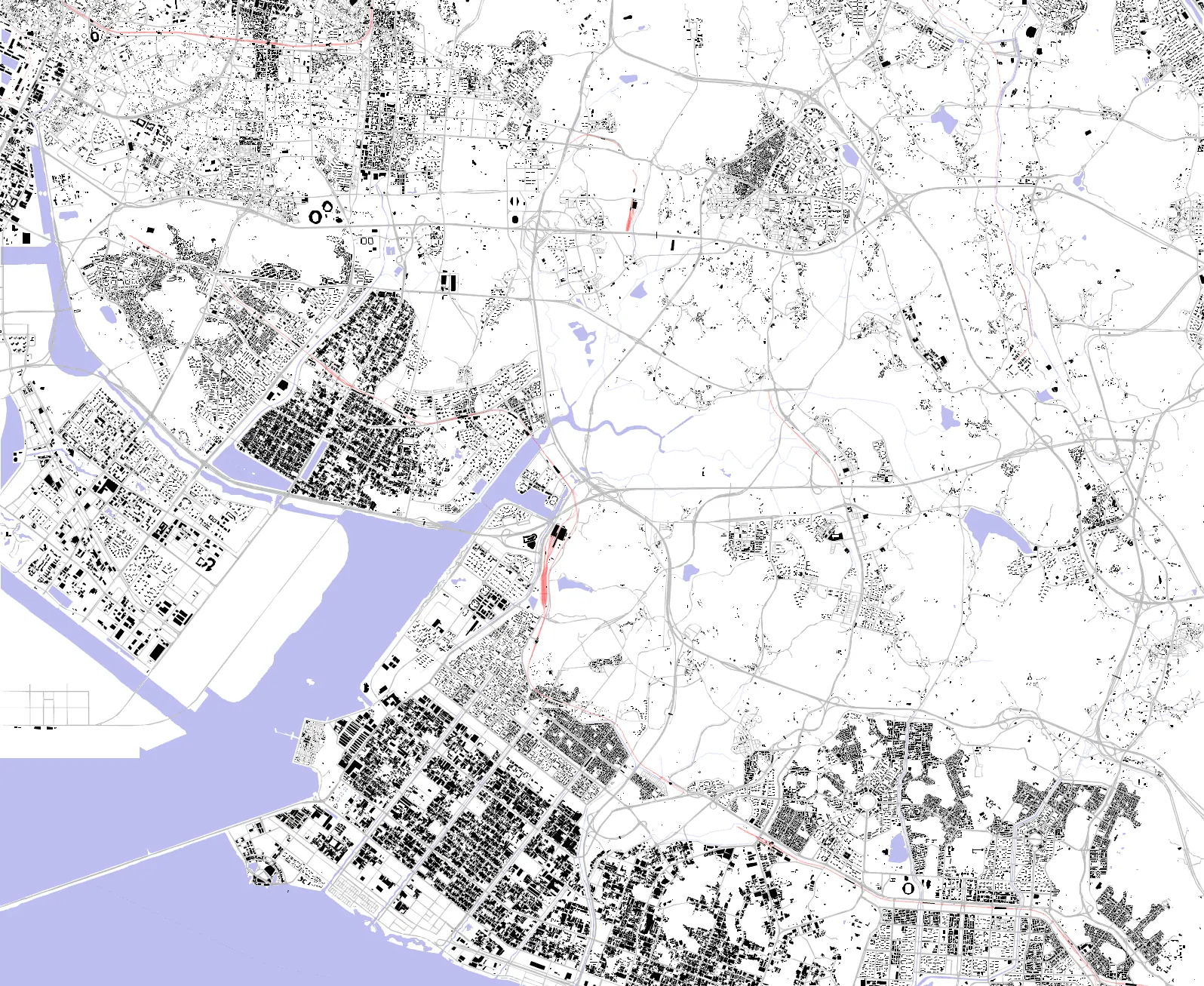 Siheung figure ground plan