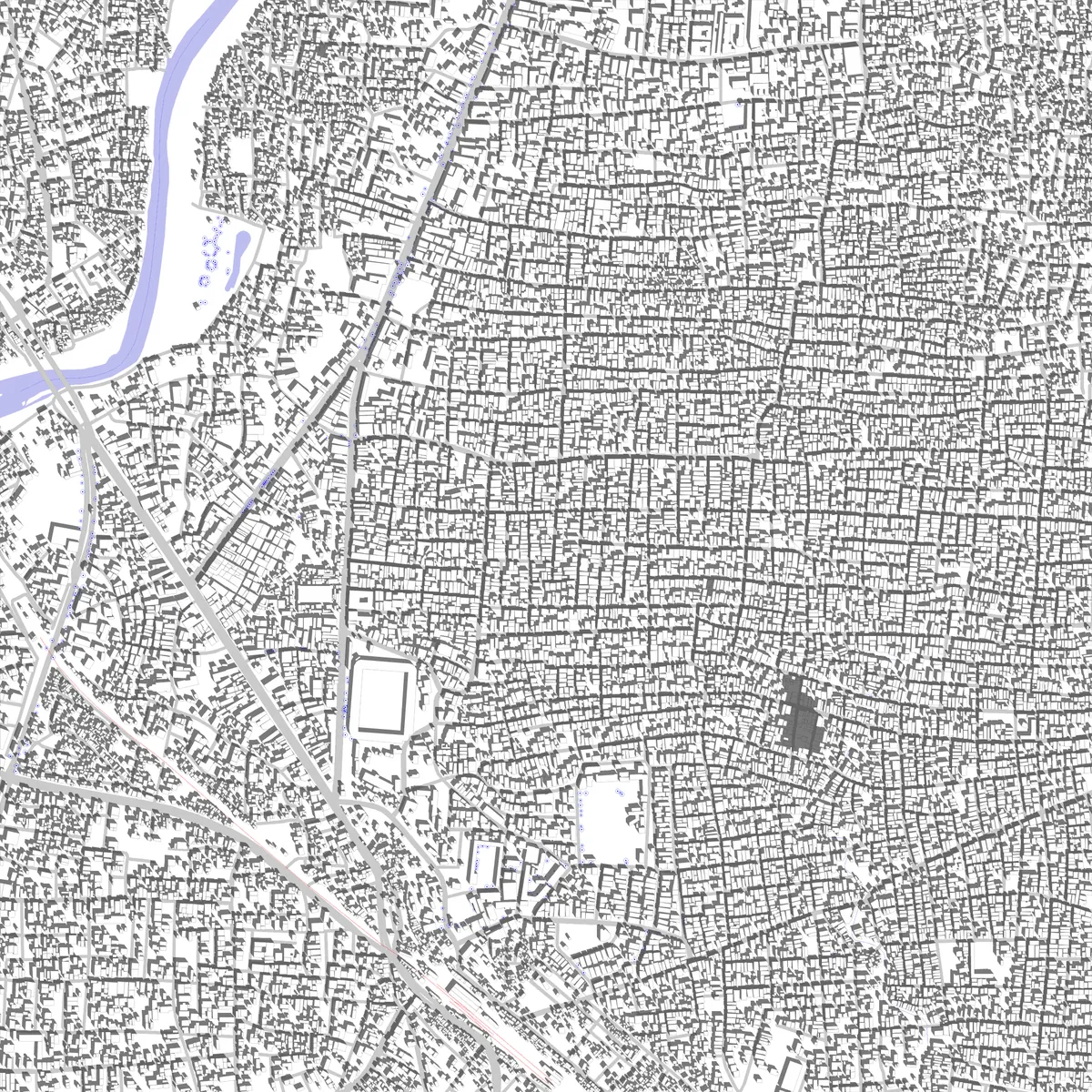 Siliguri site plan (2.5 km)