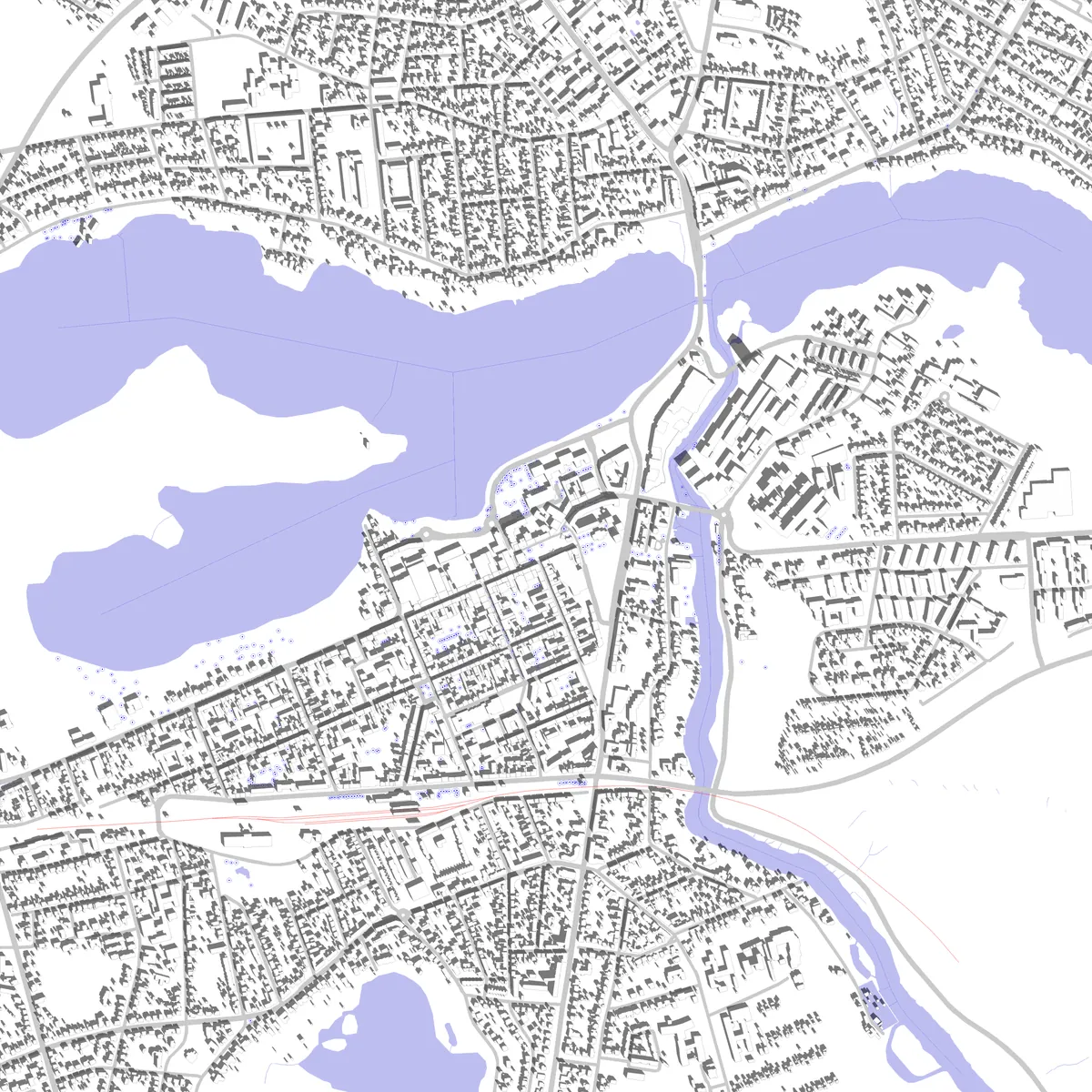 Silkeborg situationsplan (2,5 km)