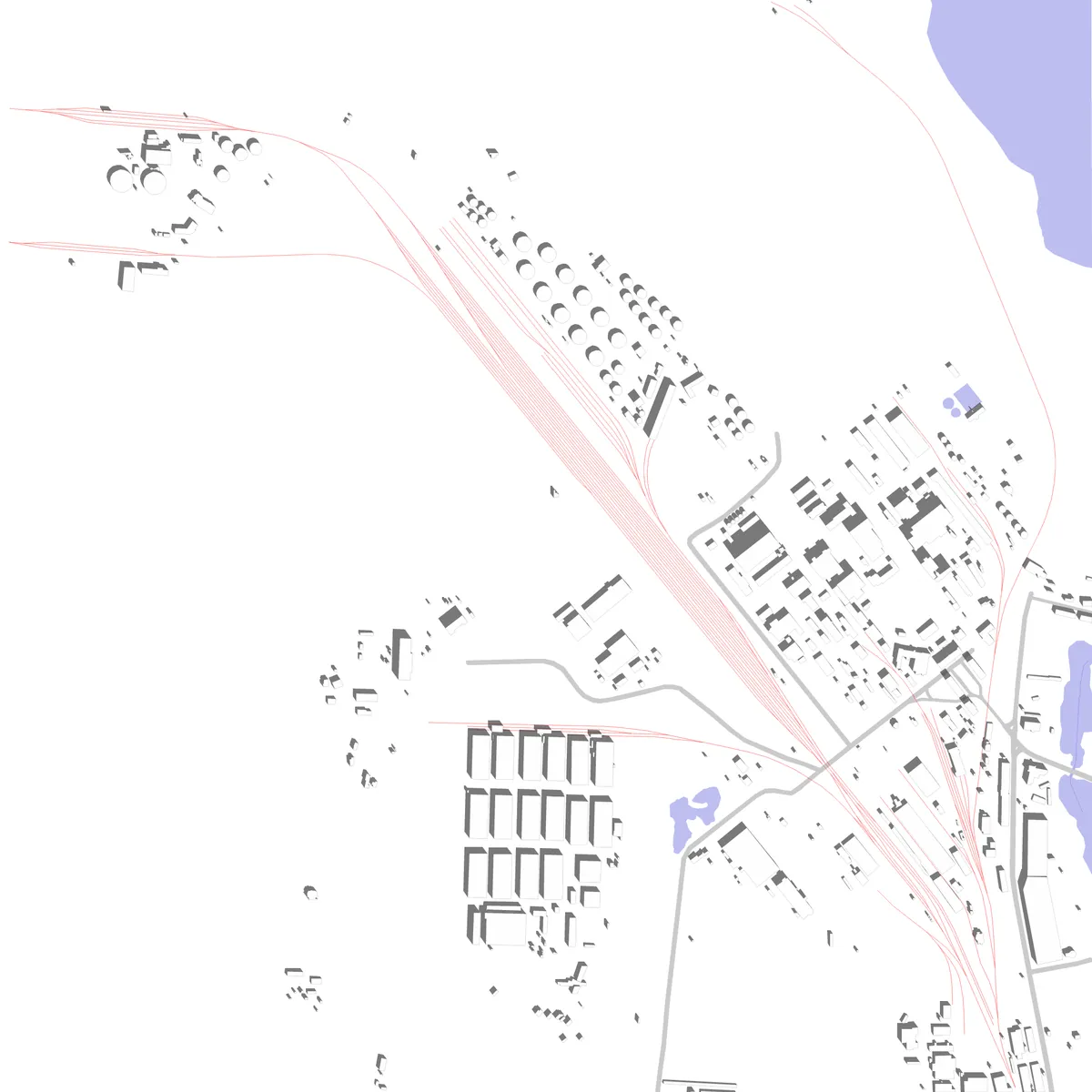 Sillamäe site plan (2.5 km)