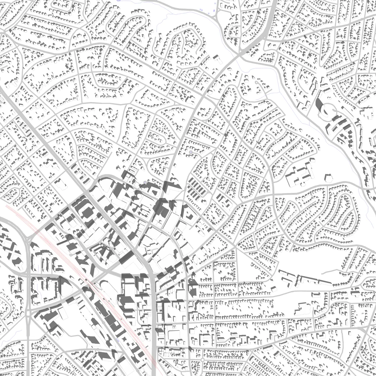 Silver Spring site plan (2.5 km)