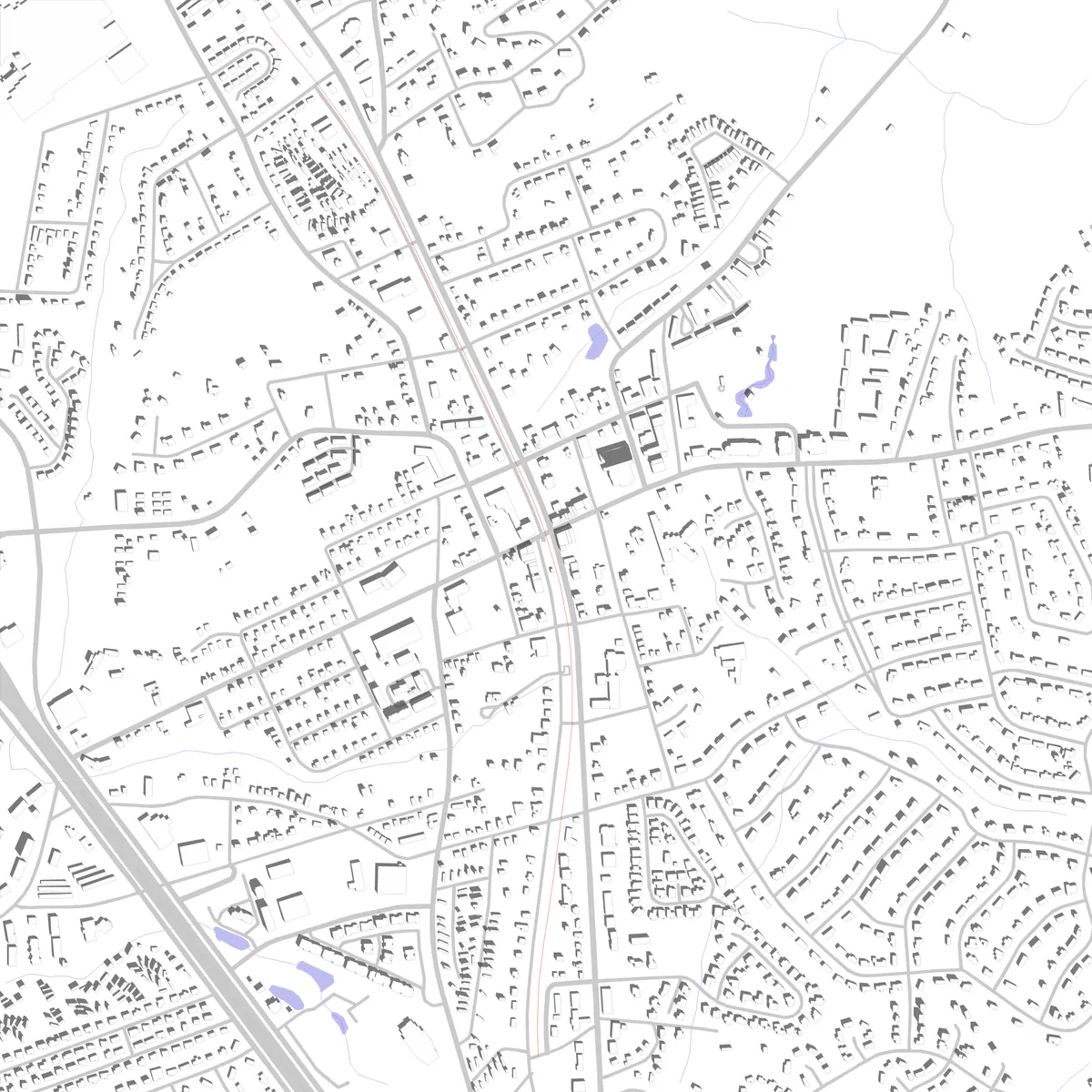 Simpsonville site plan (2.5 km)