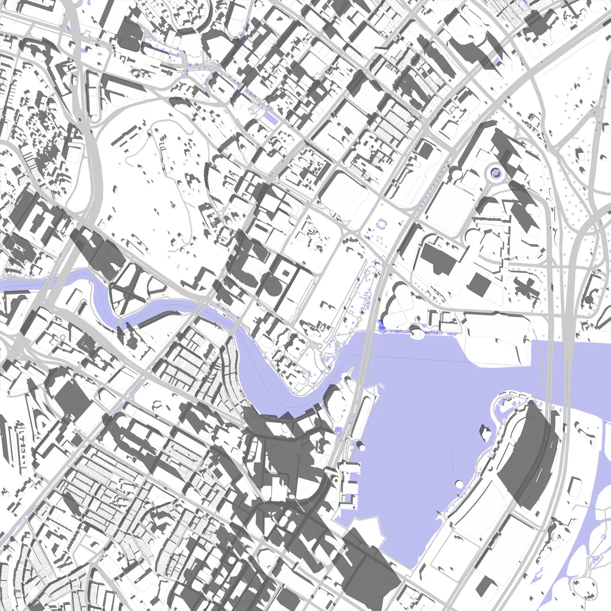 新加坡 场地现状图 (2.5 km)