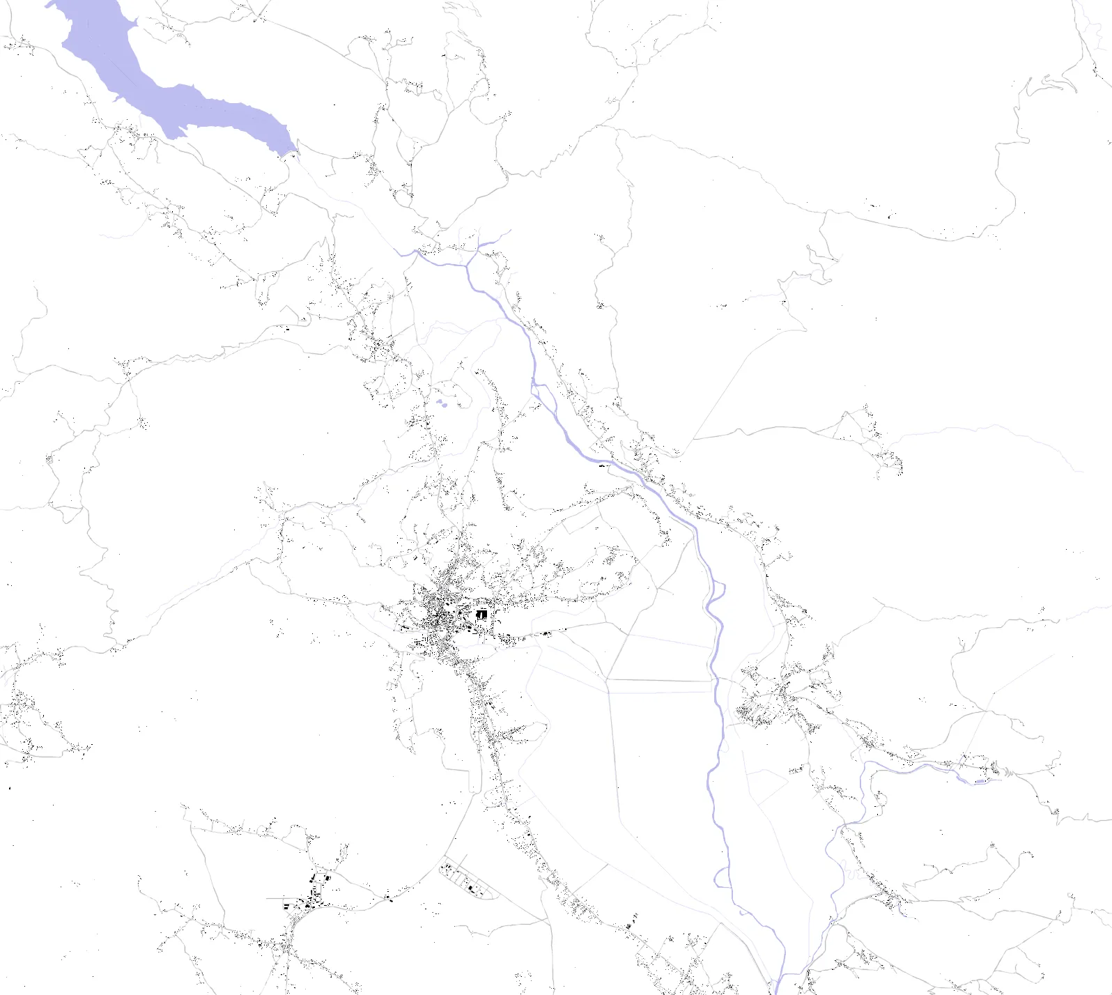 Sinj figure ground plan