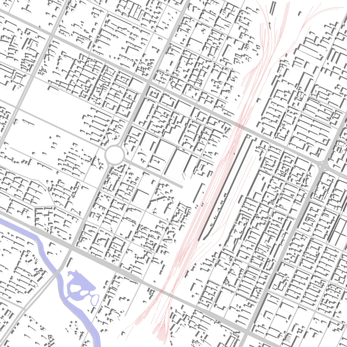 Siping site plan (2.5 km)