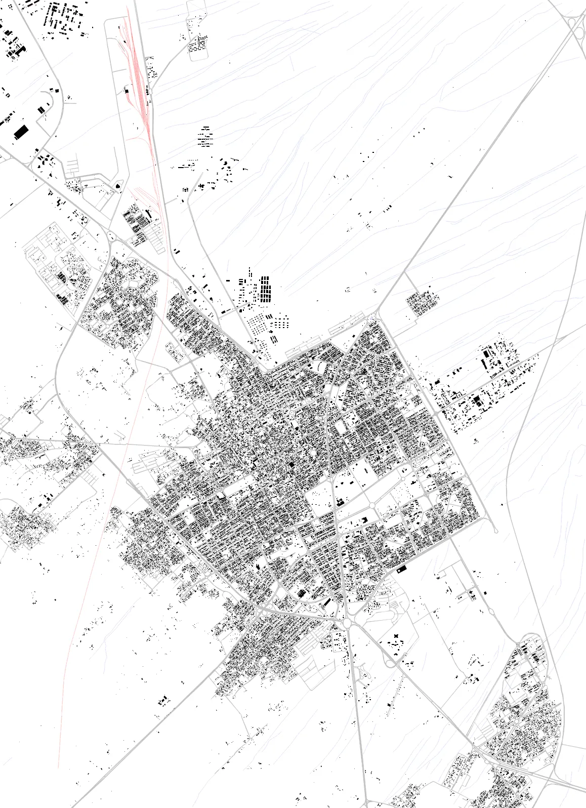 Sirjan figure ground plan