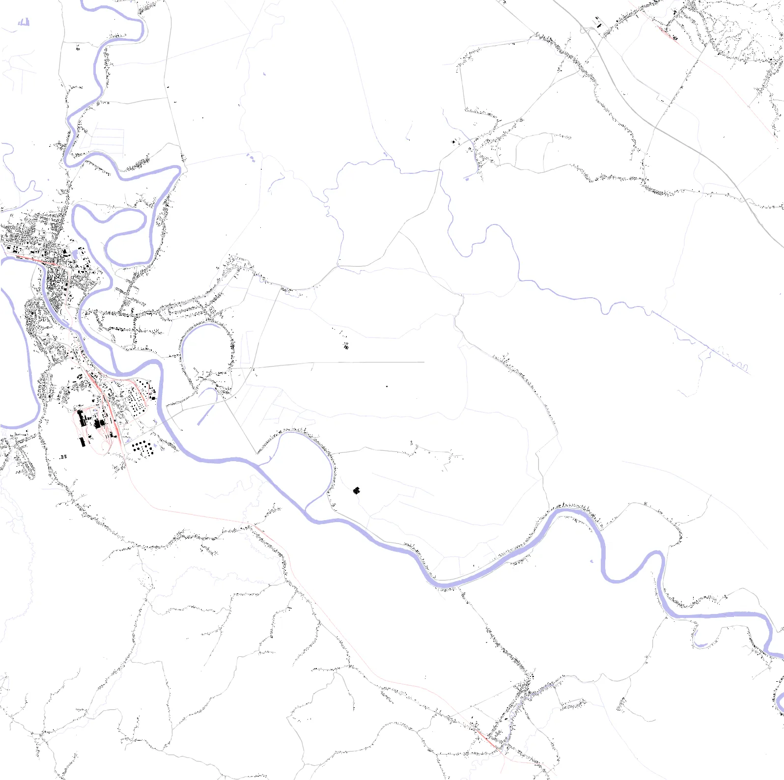 Sisak figure ground plan