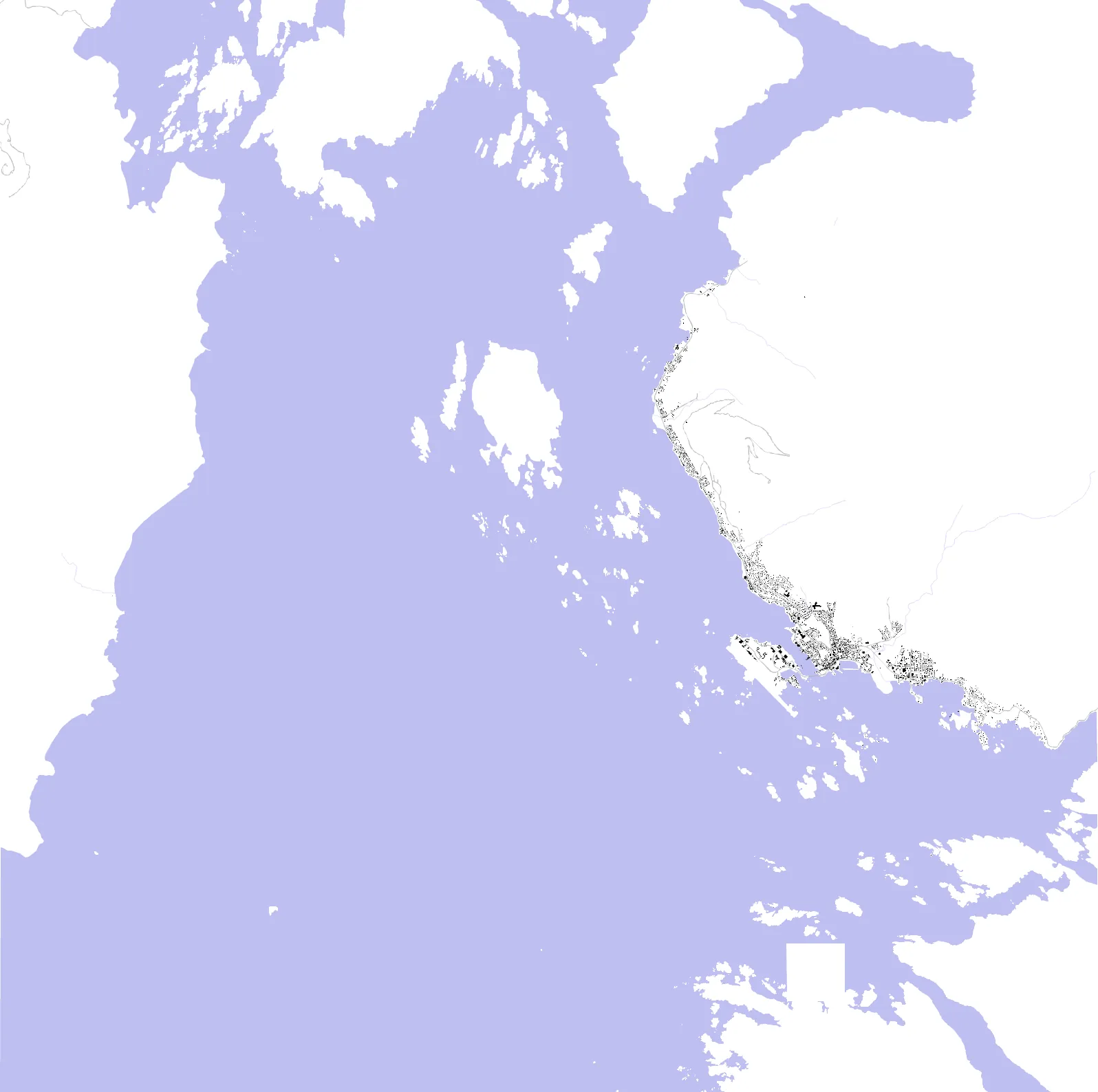 Sitka figure ground plan