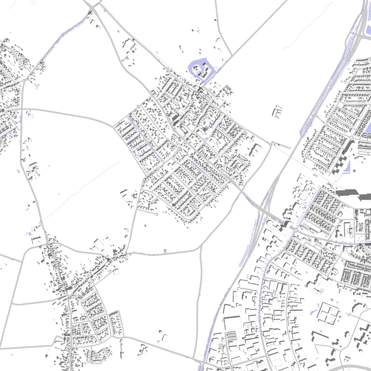 Sittard-Geleen situatieplan (2,5 km)