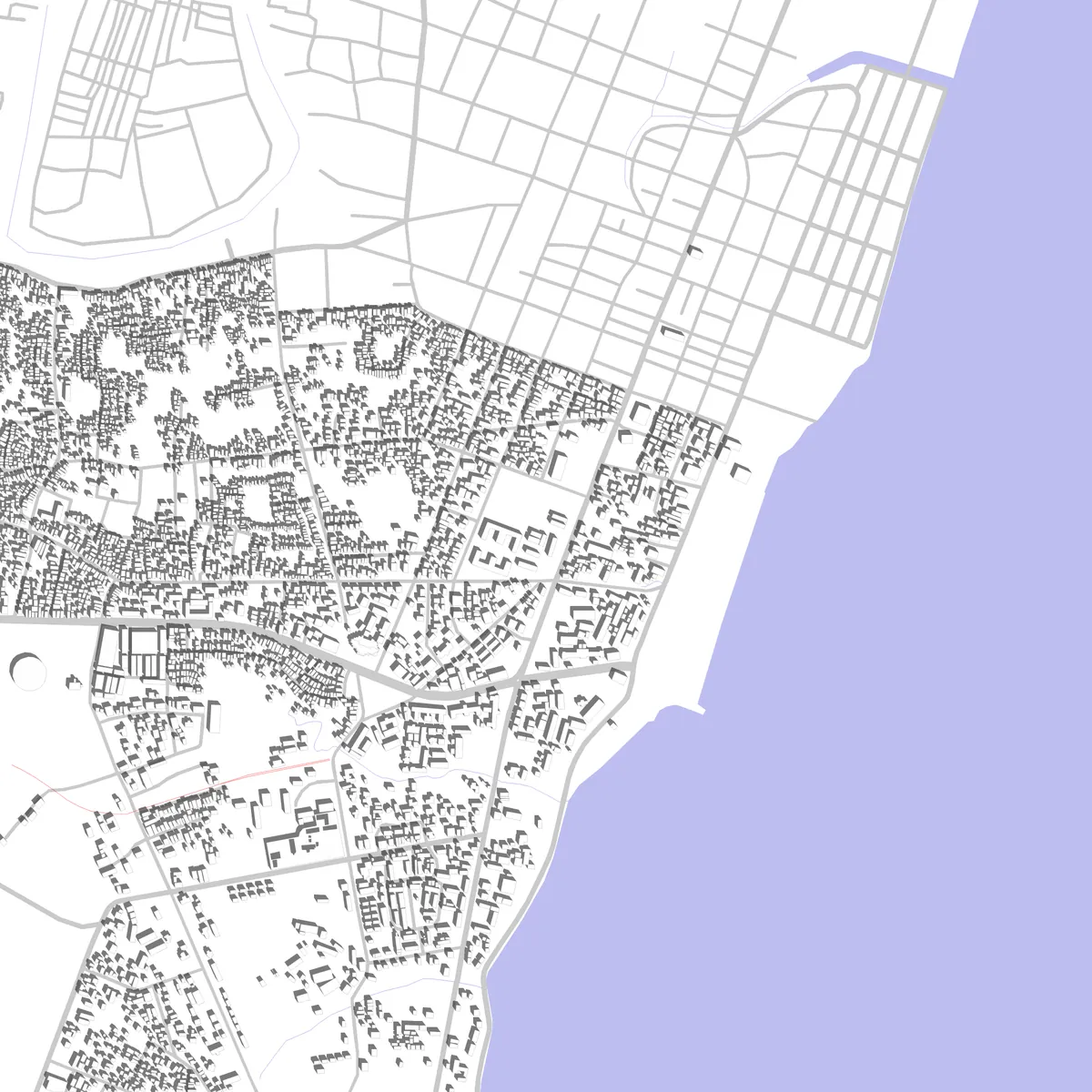 Sittwe site plan (2.5 km)
