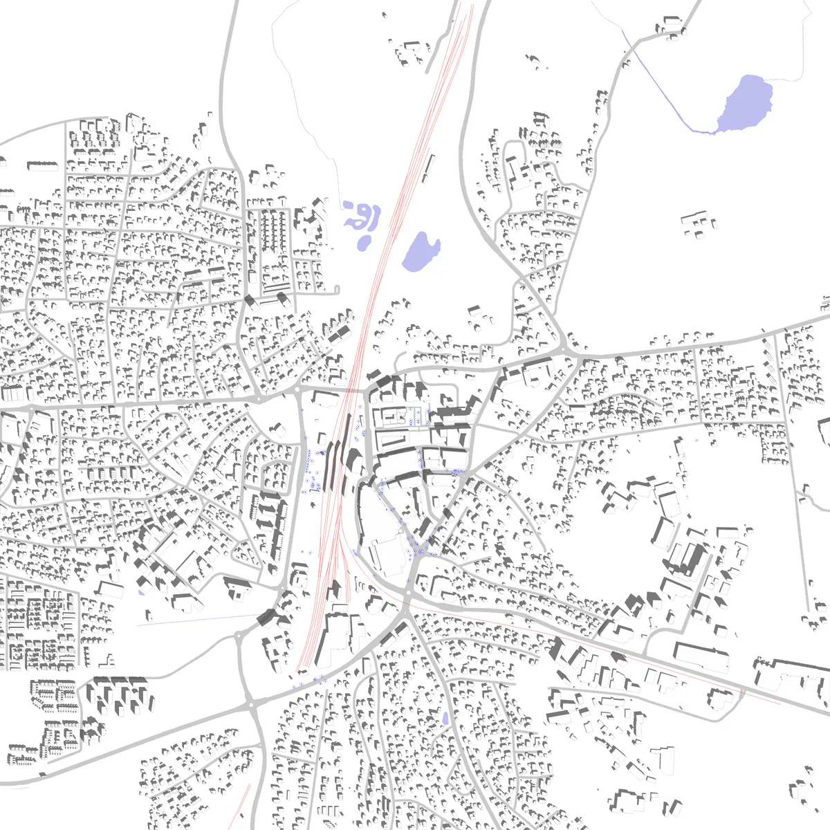 Ski site plan (2.5 km)