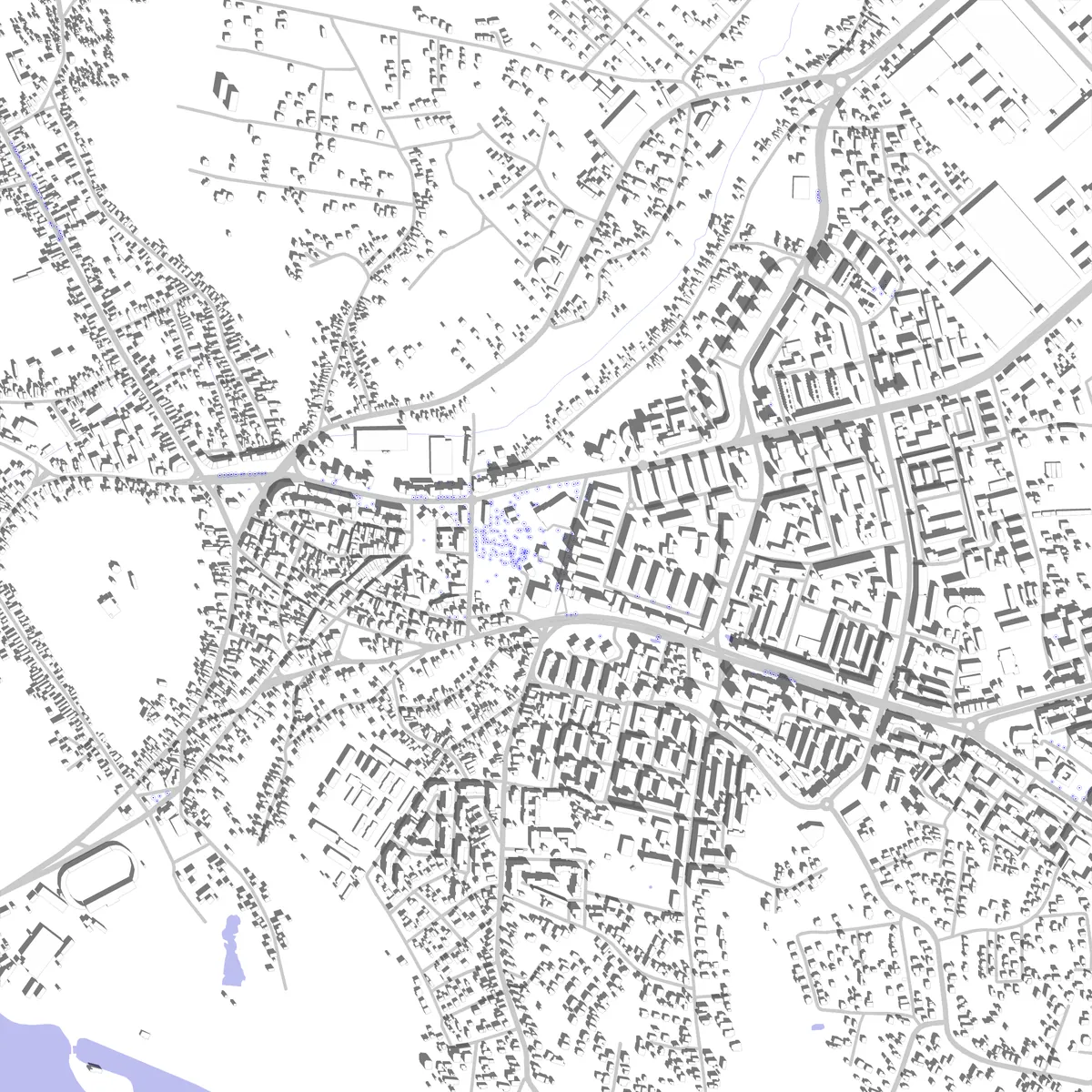 Slatina site plan (2.5 km)