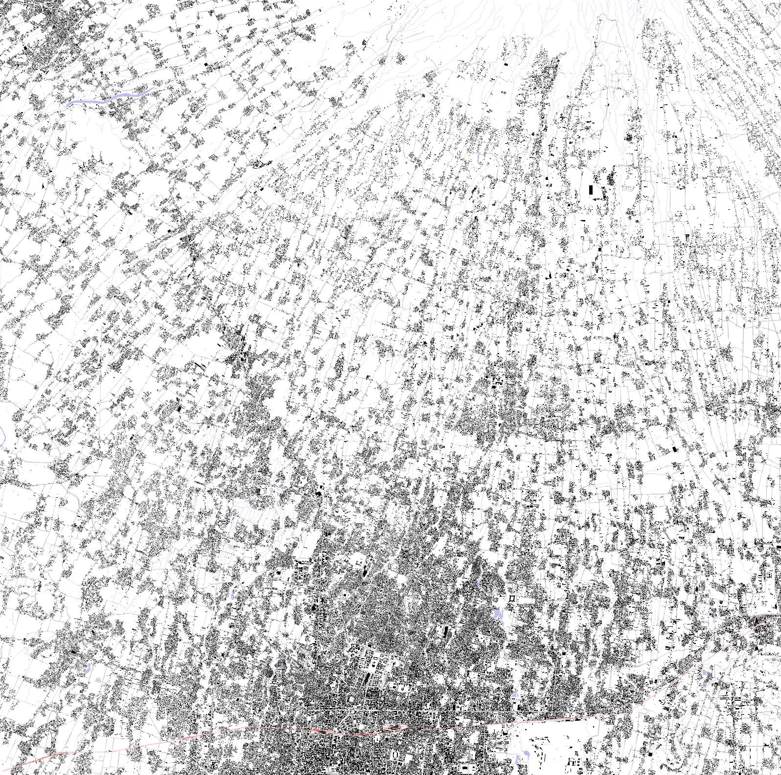 Sleman figure ground plan