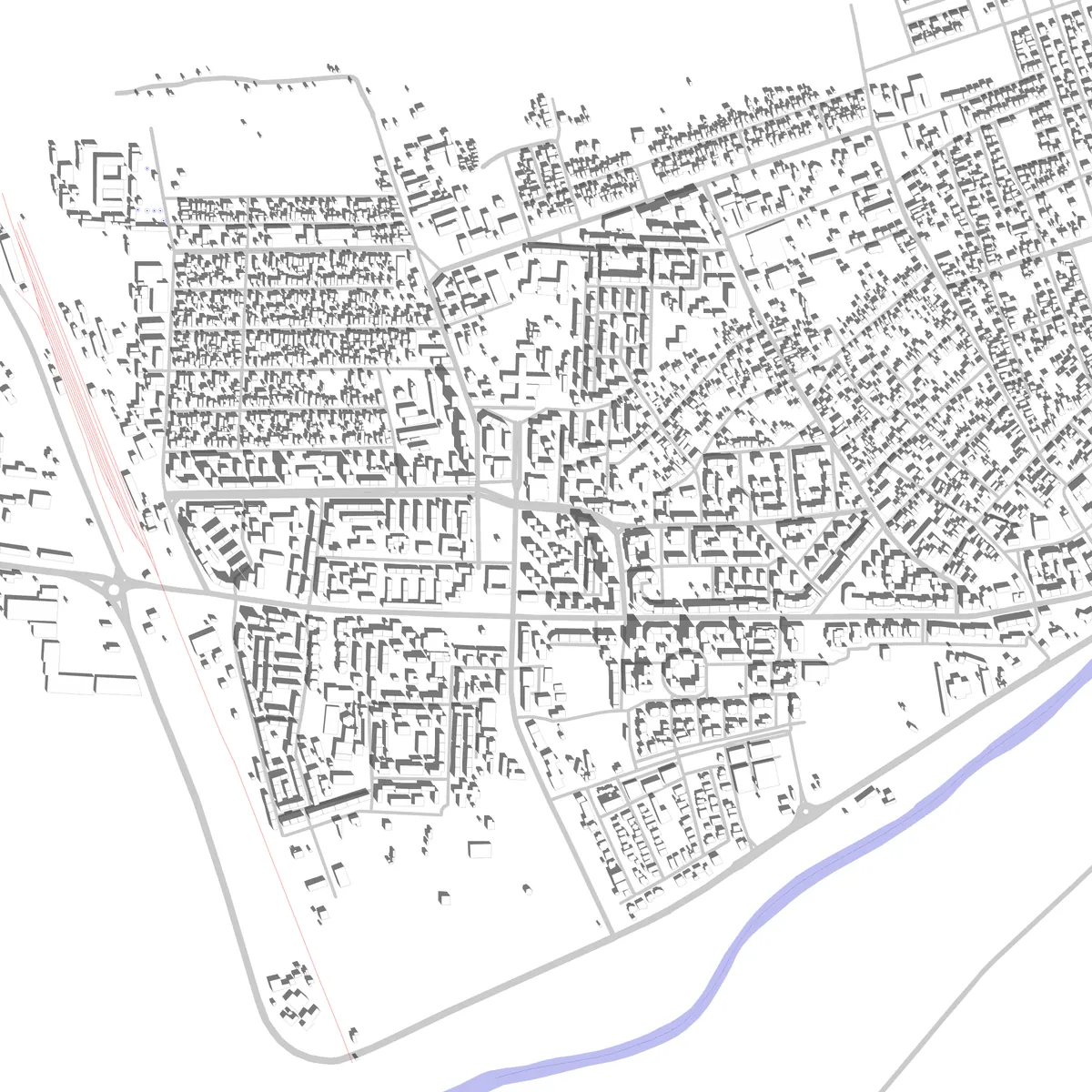 Slobozia site plan (2,5 km)