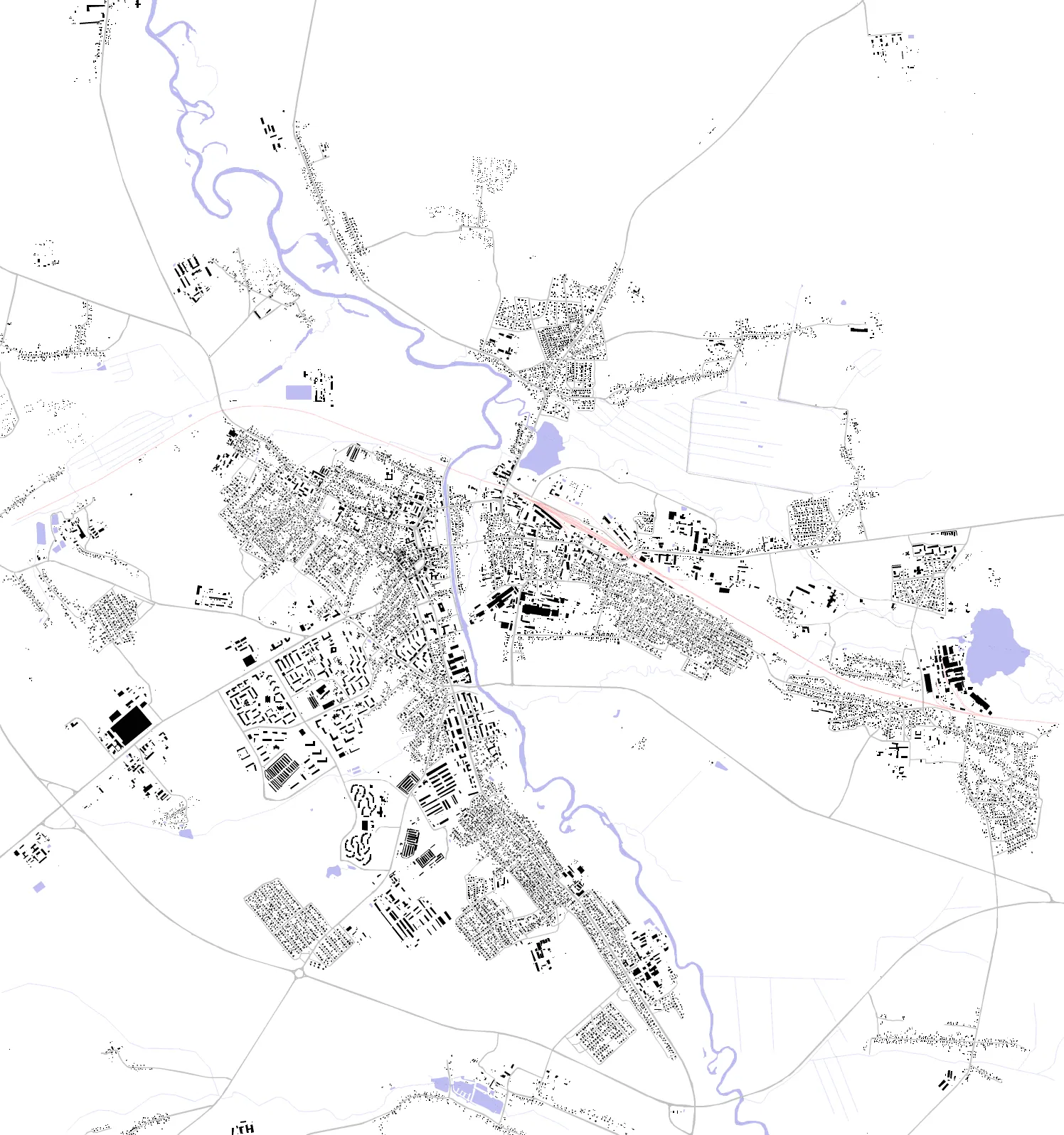 Слоним figure ground plan