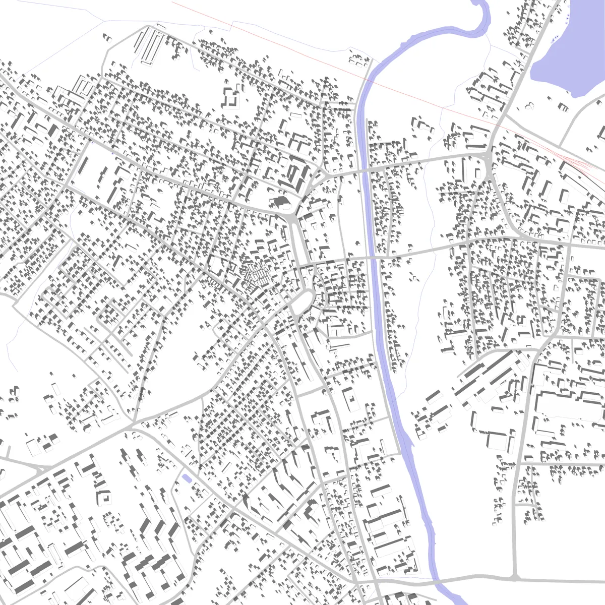 Слоним site plan (2.5 km)