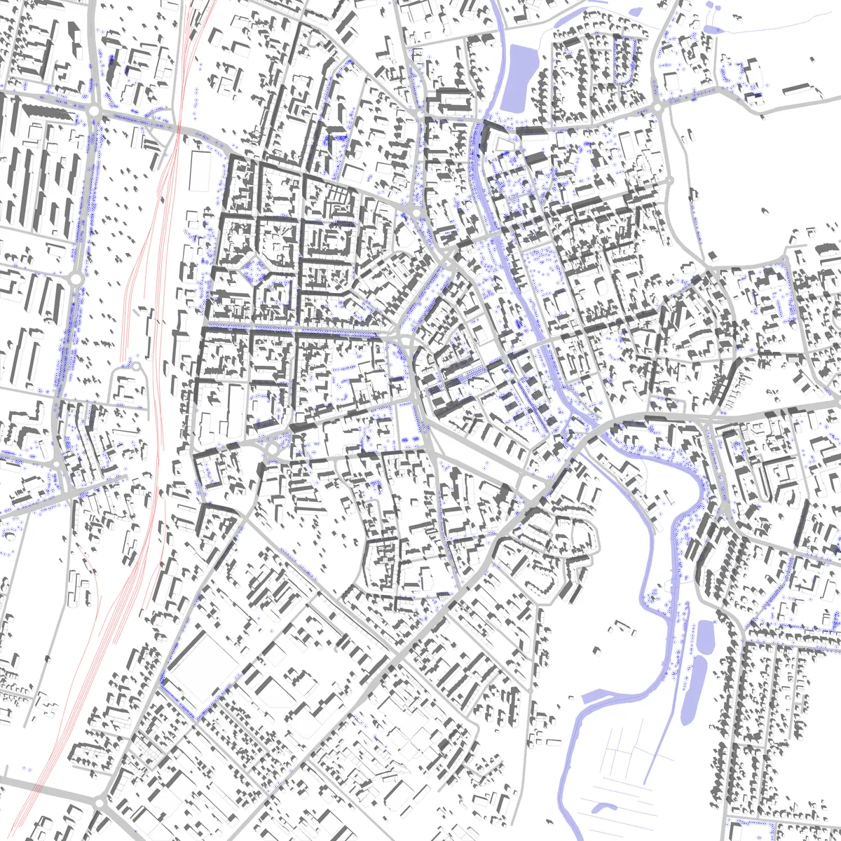 Słupsk site plan (2.5 km)