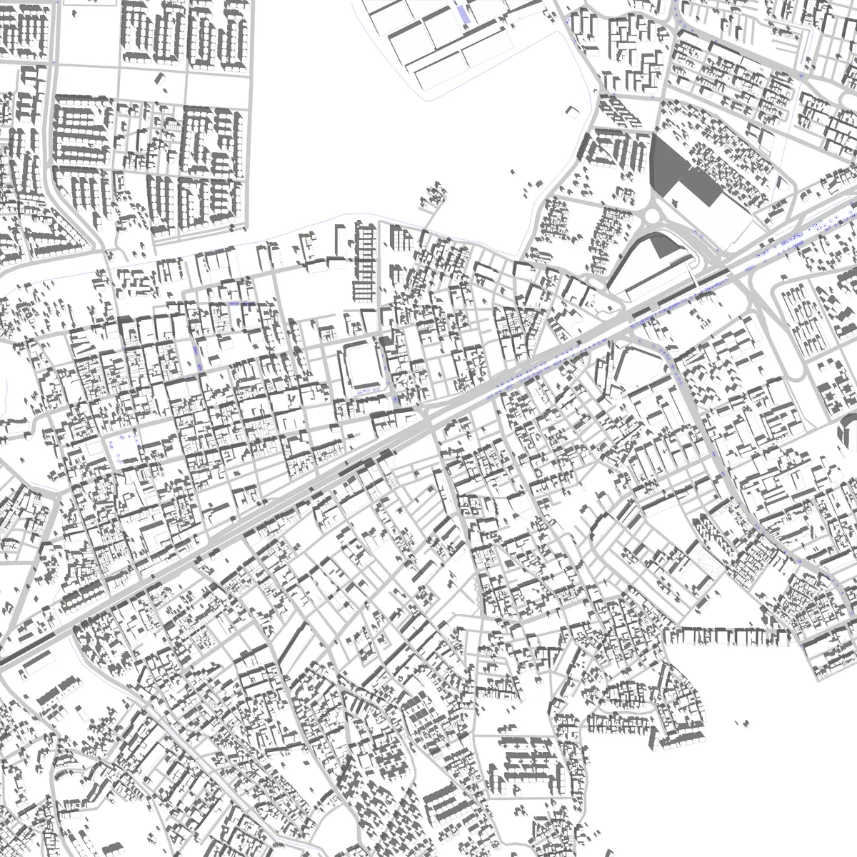 Soacha plano de situación (2.5 km)