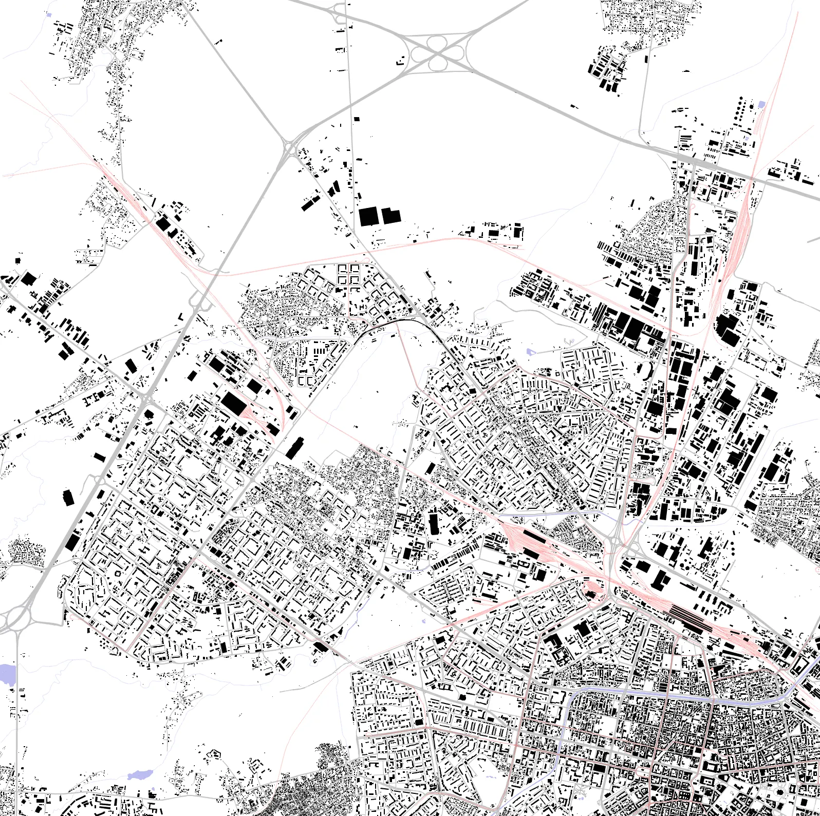 Sofia Province figure ground plan