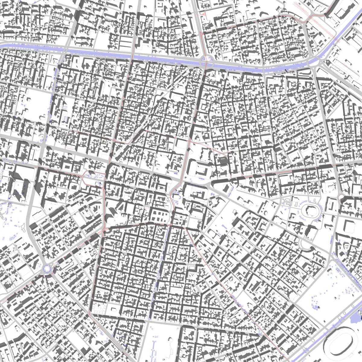 Sofia site plan (2.5 km)