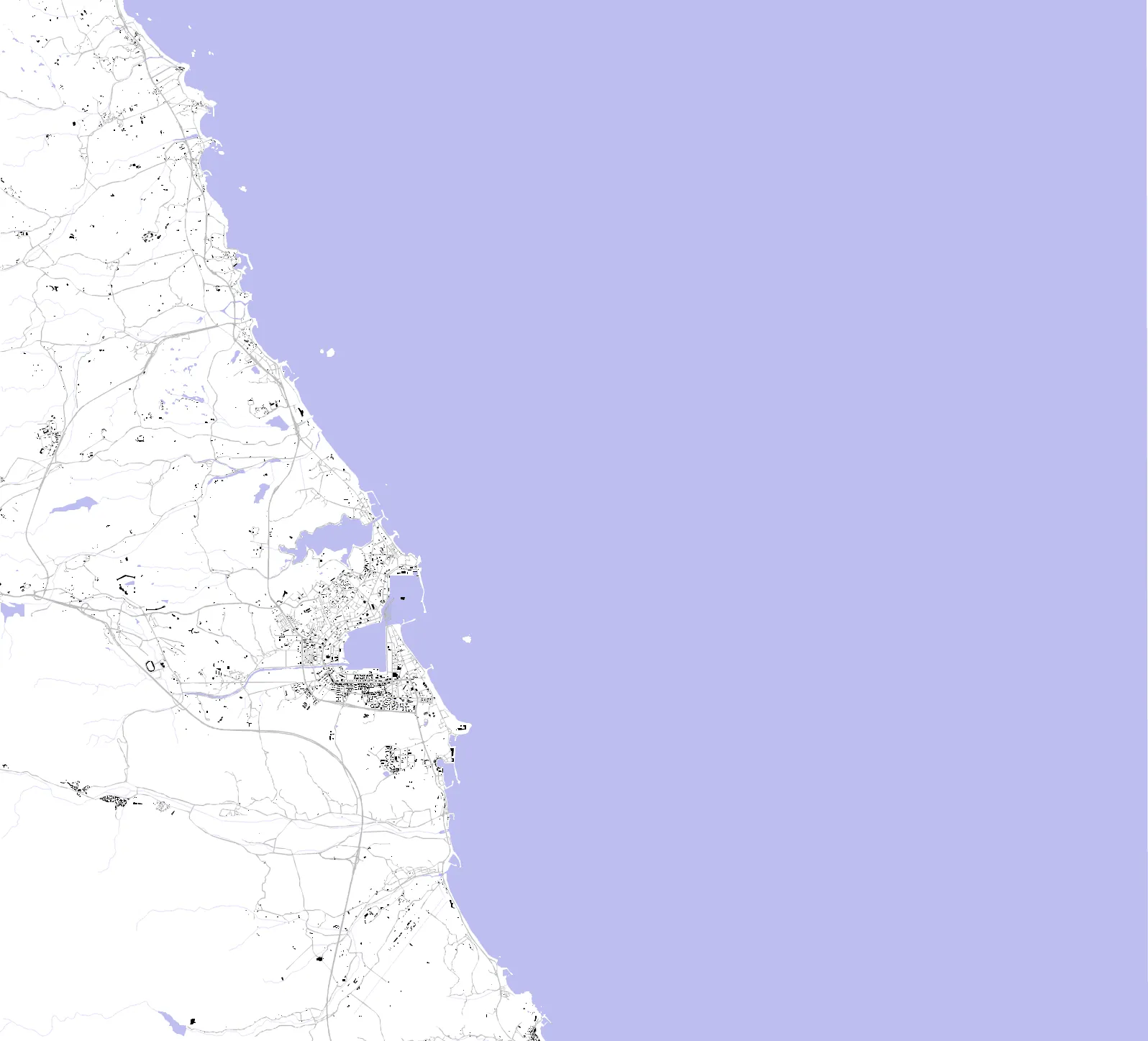 Sokcho figure ground plan