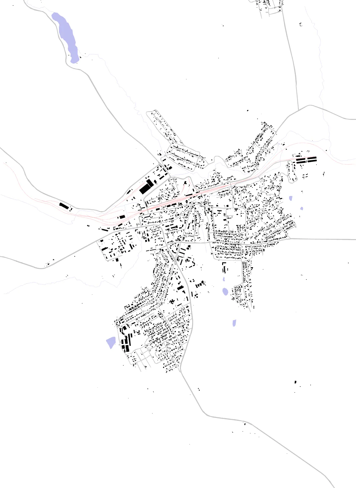 Soldănești figure ground plan