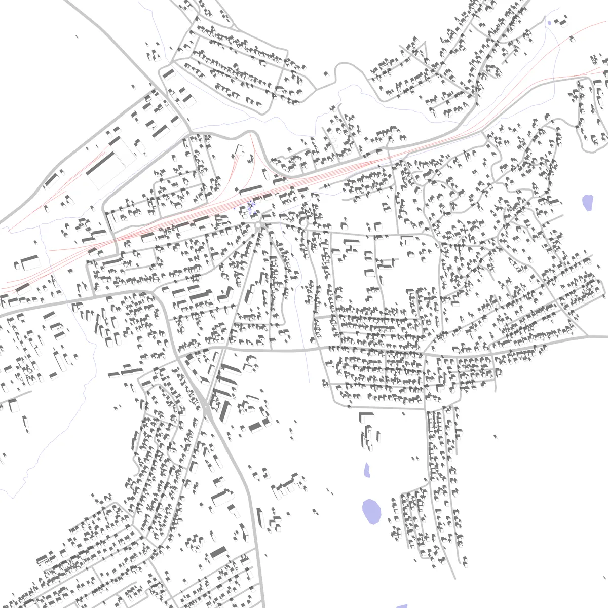 Soldănești site plan (2.5 km)
