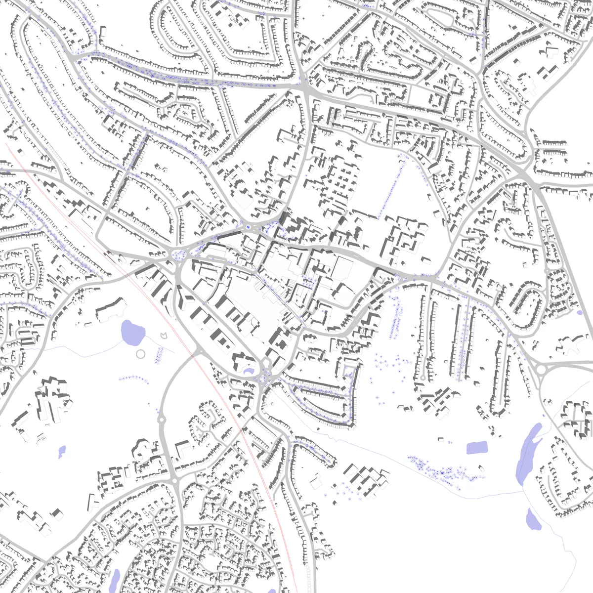 Solihull site plan (2.5 km)