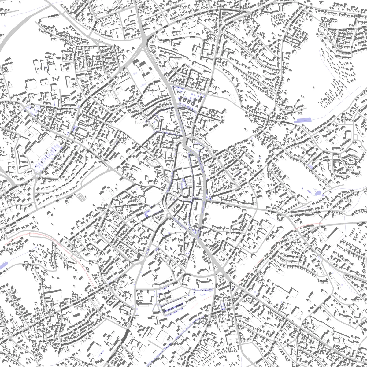 Solingen site plan (2.5 km)