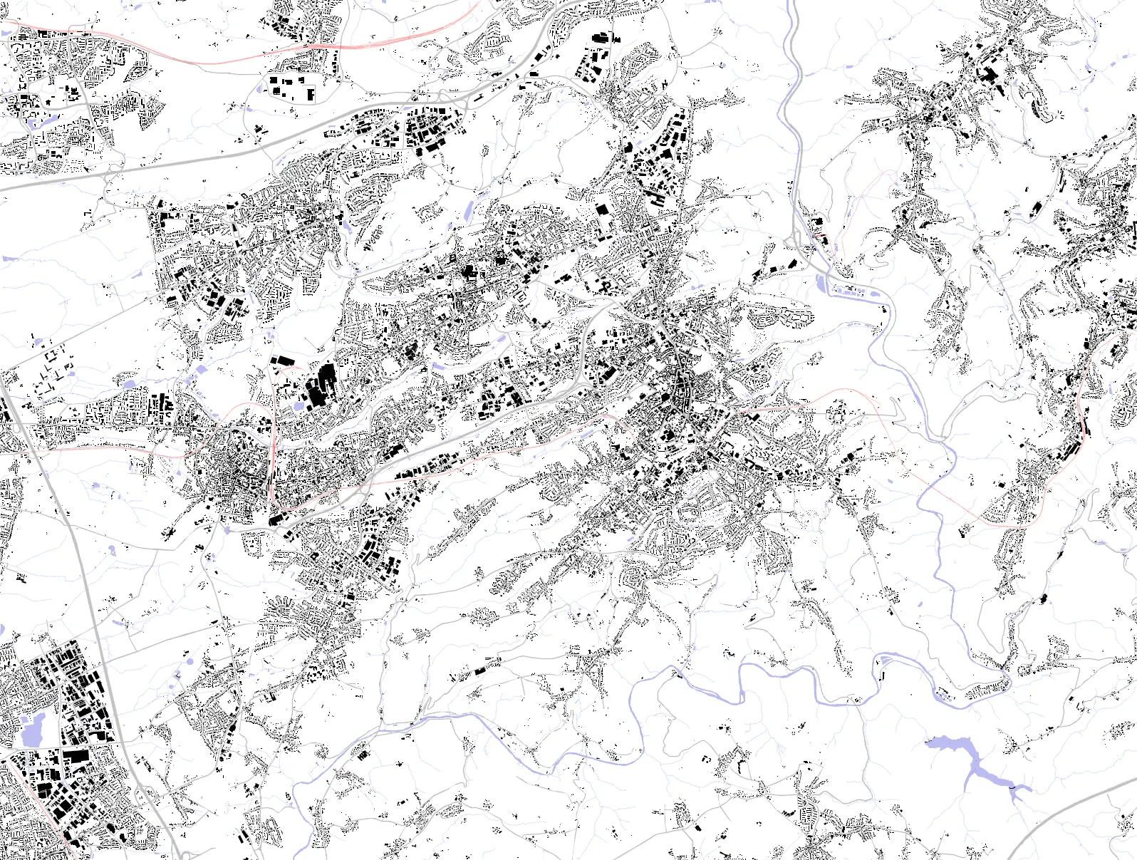 Solingen figure ground plan