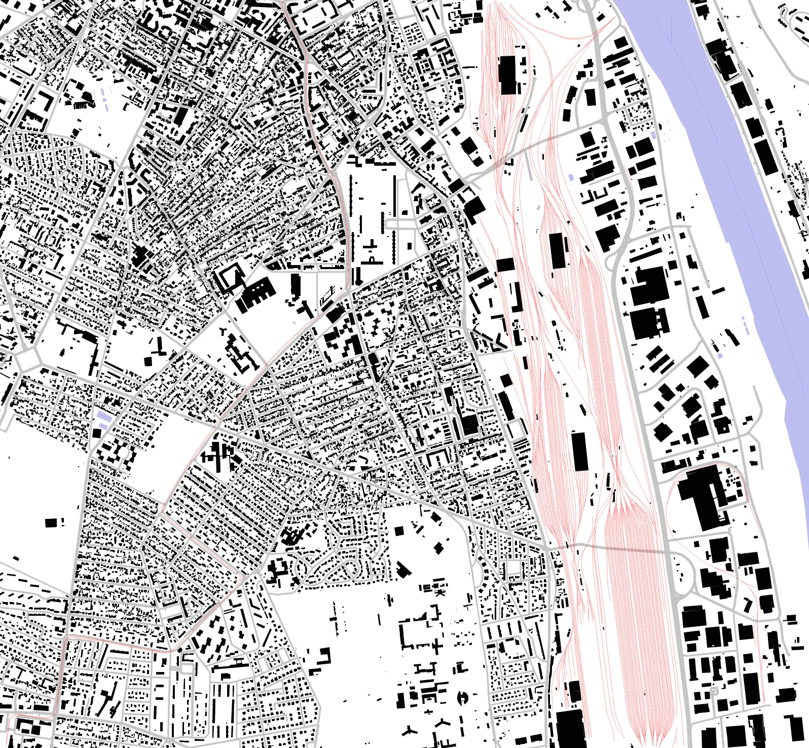 Sotteville-lès-Rouen plan de masse