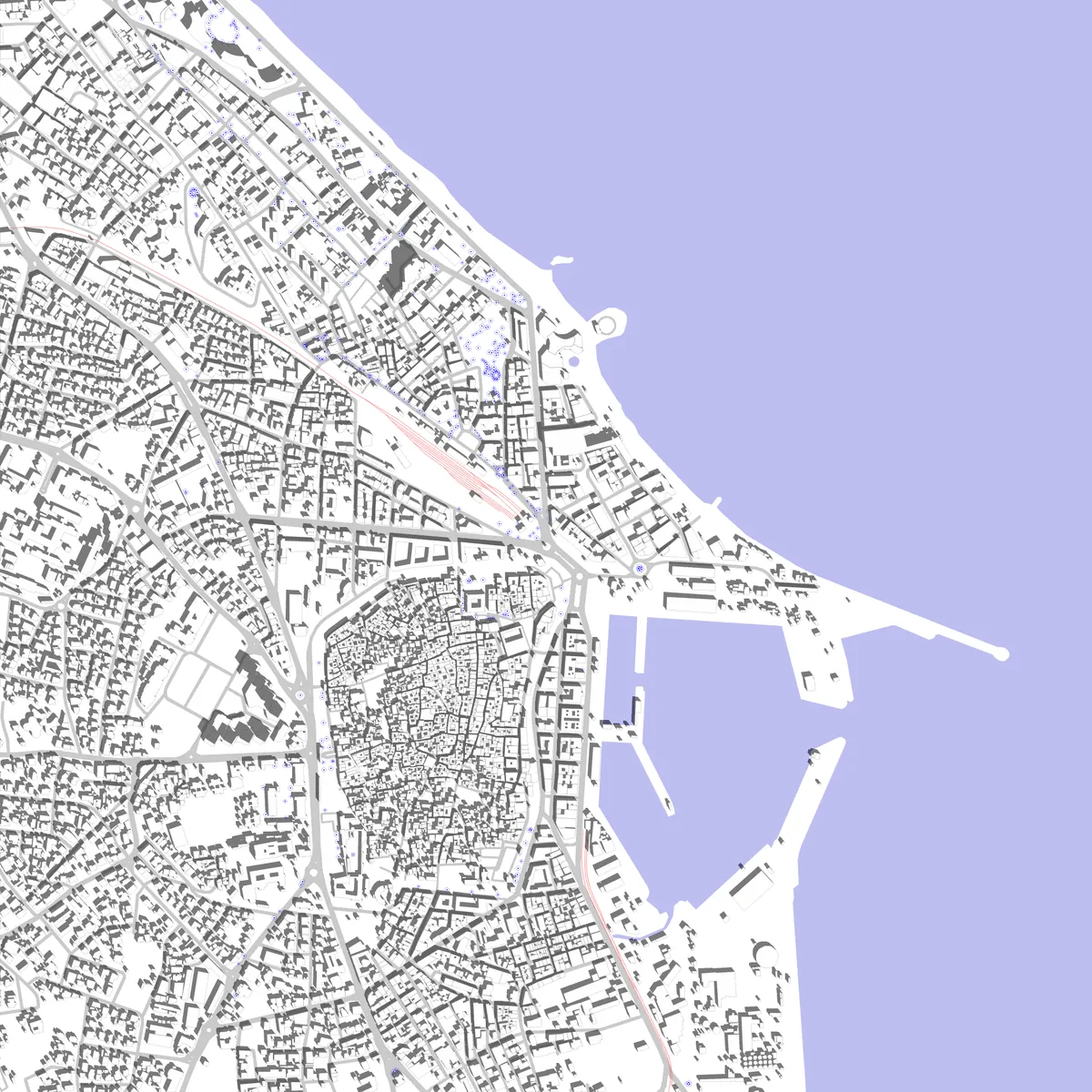 Sousse site plan (2.5 km)