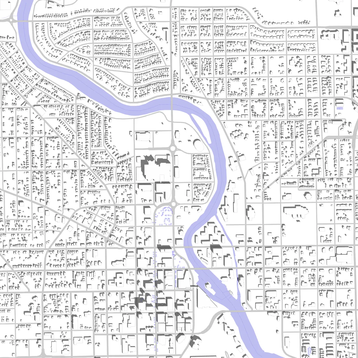 South Bend site plan (2.5 km)