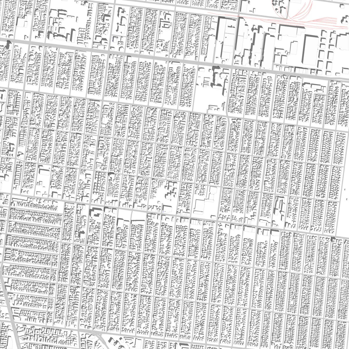 South Gate site plan (2.5 km)
