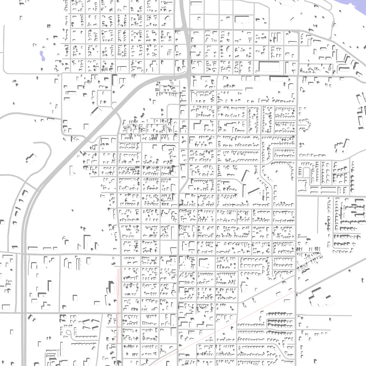 South Sioux City site plan (2.5 km)