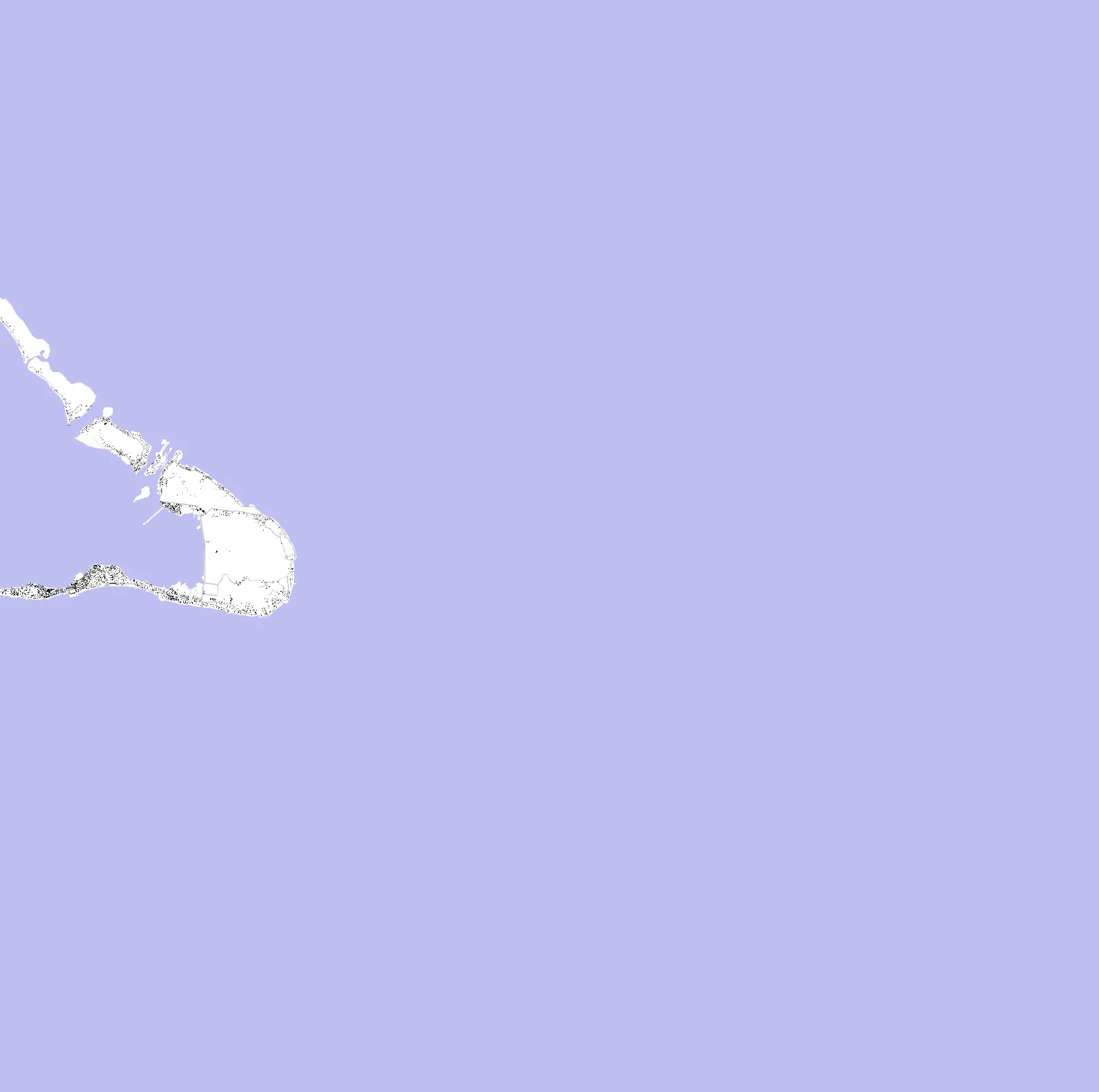 South Tarawa figure ground plan