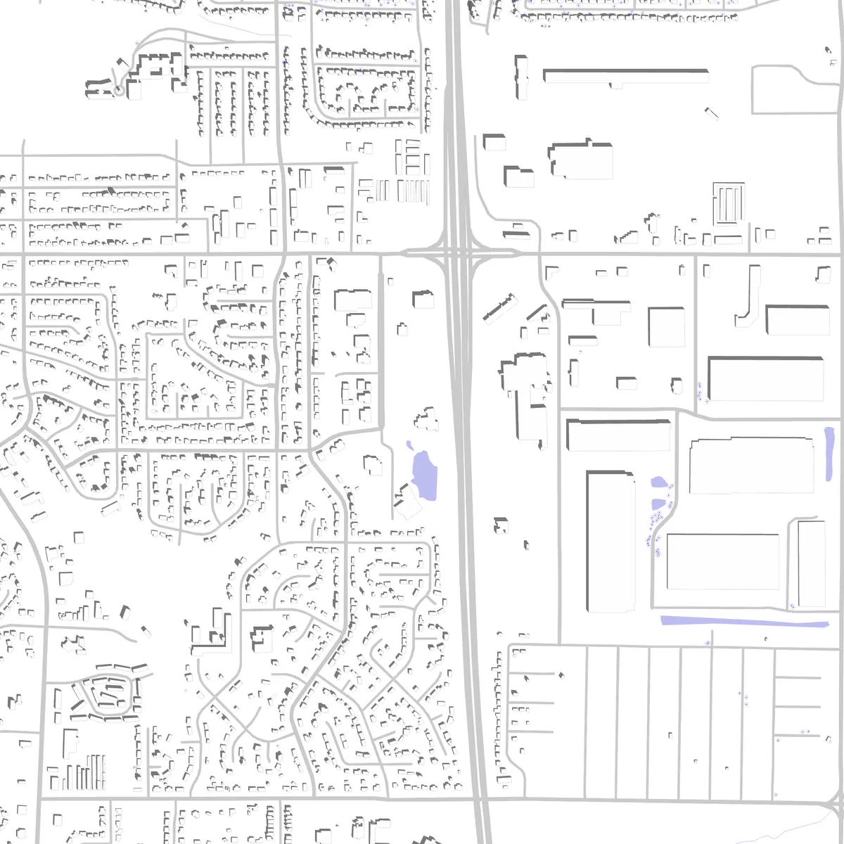 Southaven site plan (2.5 km)
