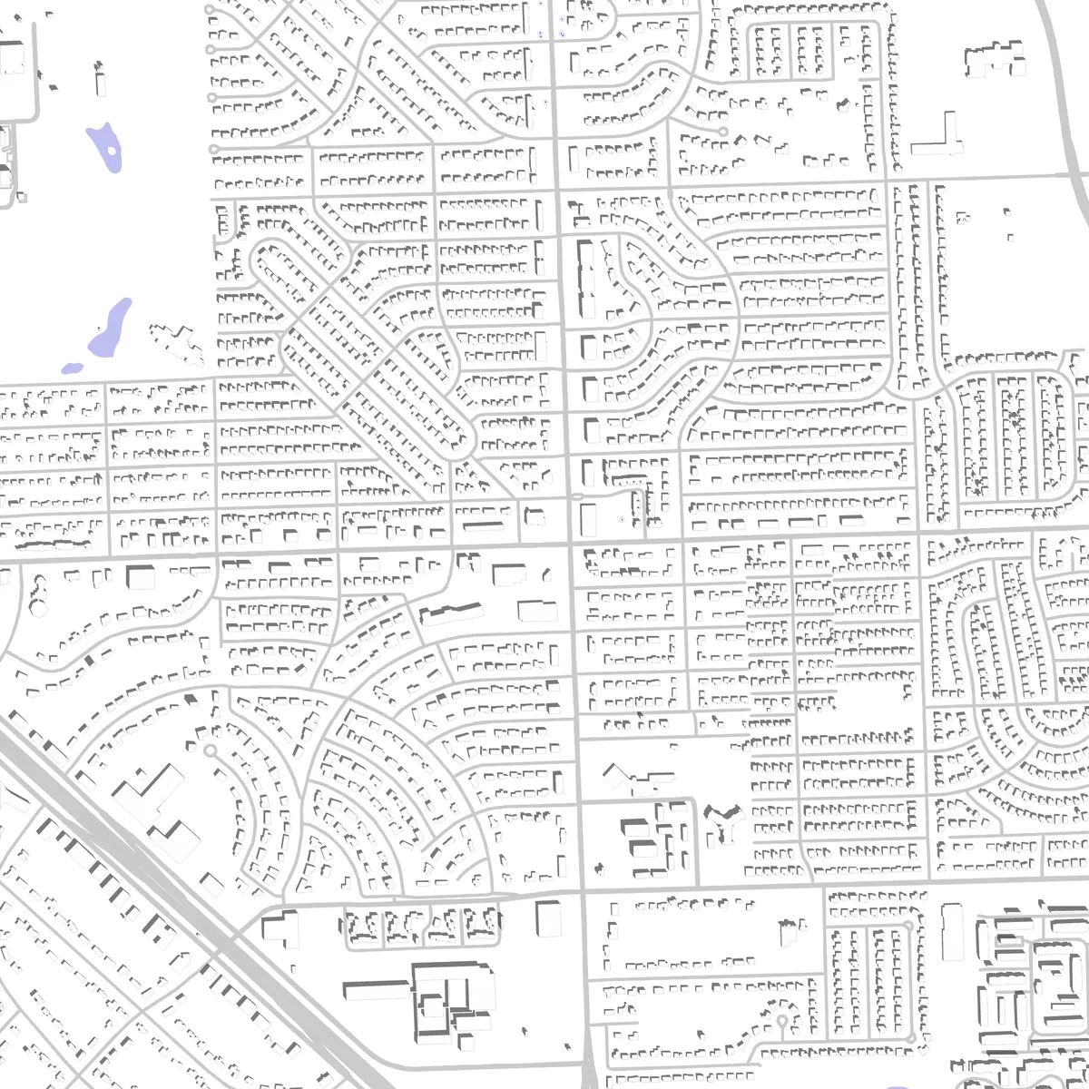 Southfield site plan (2.5 km)